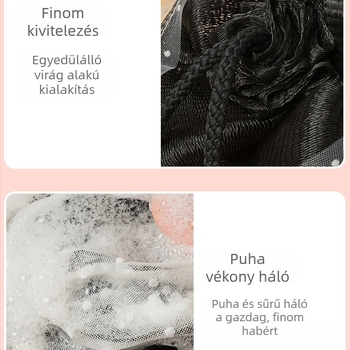 Fürdőgolyó pöttyös dizájnnal, anyag: polietilén és poliészter, 300 darab a dobozban, testreszabható