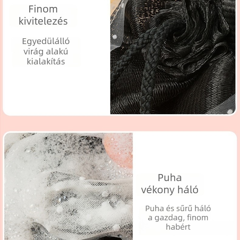 Fürdőgolyó pöttyös dizájnnal, anyag: polietilén és poliészter, 300 darab a dobozban, testreszabható