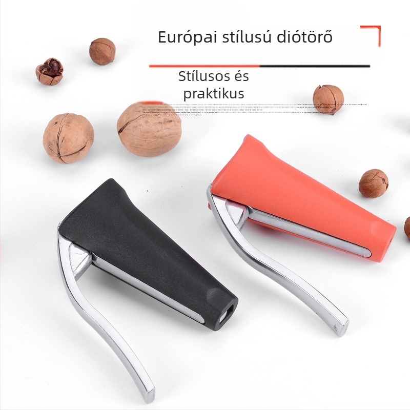 Európai stílusú dióházoló eszköz alumíniumötvözetű tölcsér-késekkel, testreszabható feldolgozás, nyomtatott logó, eredet Yongkang