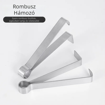 Rozsdamentes acél Water Chestnut hámozó eszköz, Five Strokes, modern minimalist dizájn, testreszabás elérhető