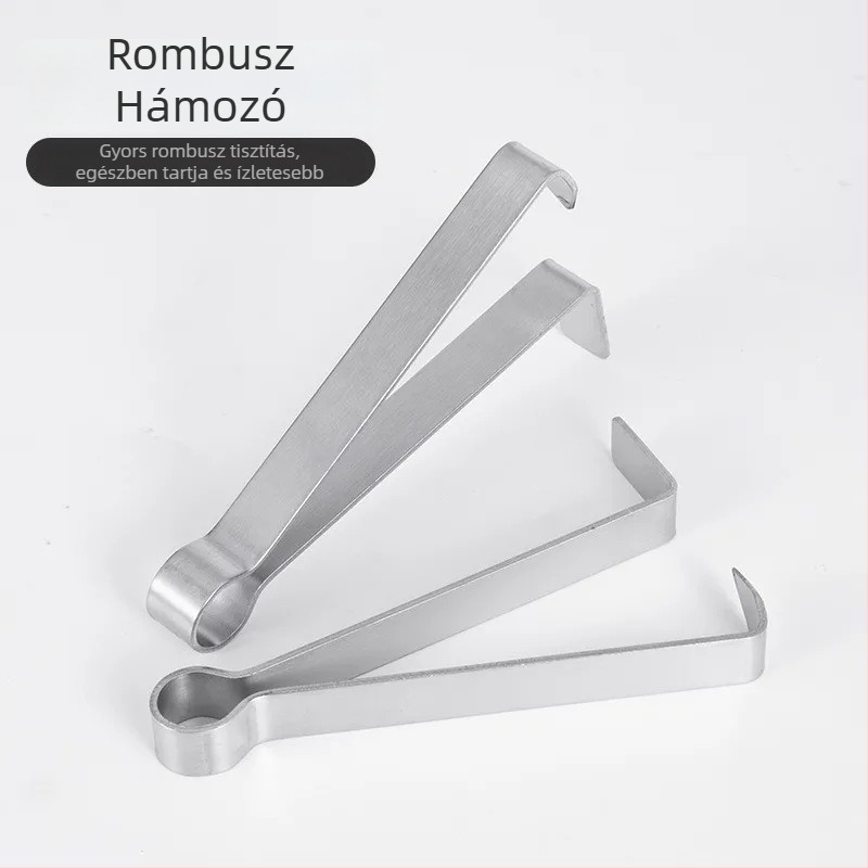 Rozsdamentes acél Water Chestnut hámozó eszköz, Five Strokes, modern minimalist dizájn, testreszabás elérhető