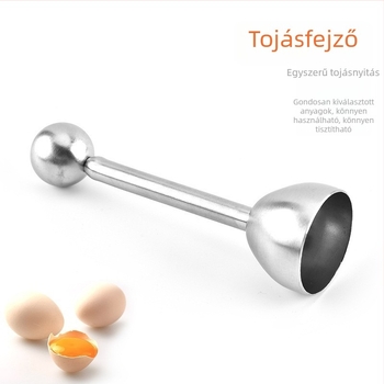 Tojásnyitó és héjvágó – rozsdamentes acél, modern minimalista stílus, téli kiadás 2020