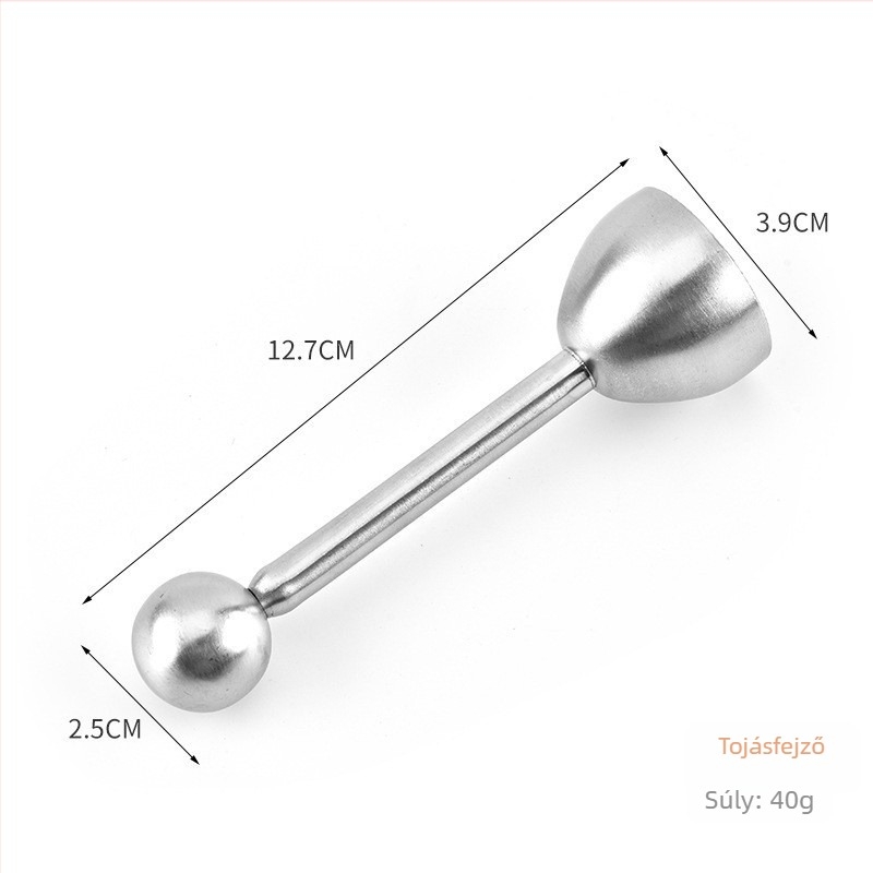 Tojásnyitó és héjvágó – rozsdamentes acél, modern minimalista stílus, téli kiadás 2020