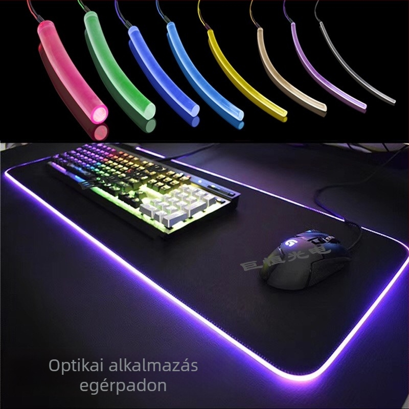 Fényes ugrókötél optikai rosttal, MMA anyag, UV bőr, márka everheng