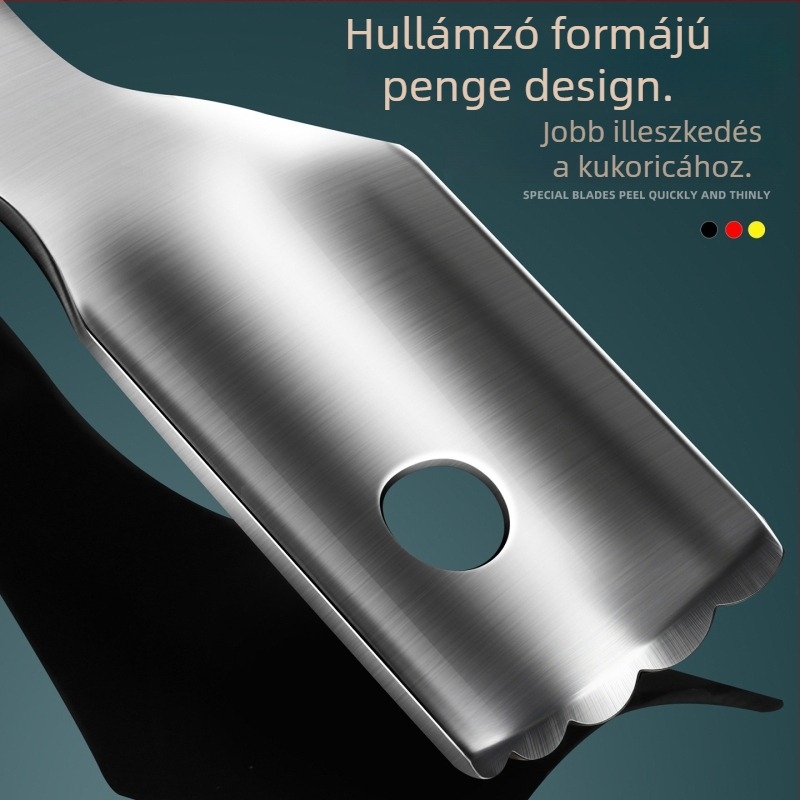 304 rozsdamentes acél kukorica planírozó – kézi eszköz, logó nyomtatás és testreszabás elérhető