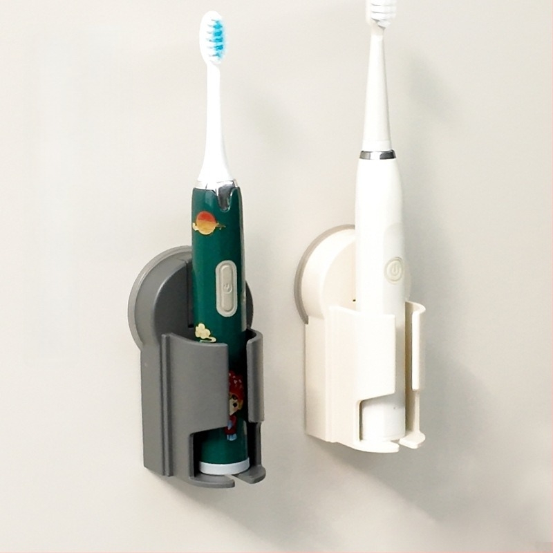 Fali fogkefetartó, vákuumos rögzítés, fúrás nélkül, ABS anyag, logó testreszabás