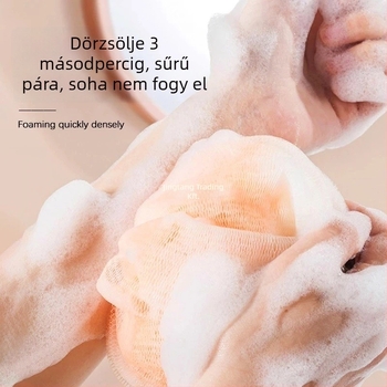 Fürdőlabda – Rendkívül puha, Kettős használat, Habzó