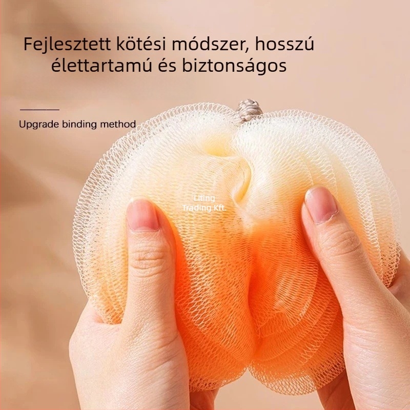 Fürdőlabda – Rendkívül puha, Kettős használat, Habzó