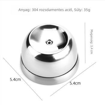 Tojáslyukasztó (304 rozsdamentes acél, kézi működtetés, Kangyi márka, modern minimalist dizájn)