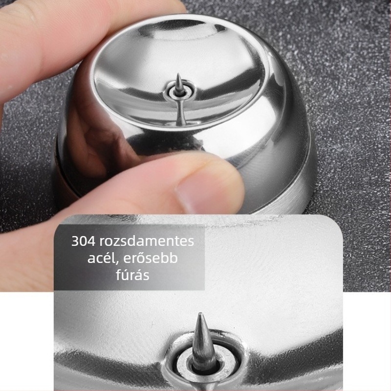 Tojáslyukasztó (304 rozsdamentes acél, kézi működtetés, Kangyi márka, modern minimalist dizájn)