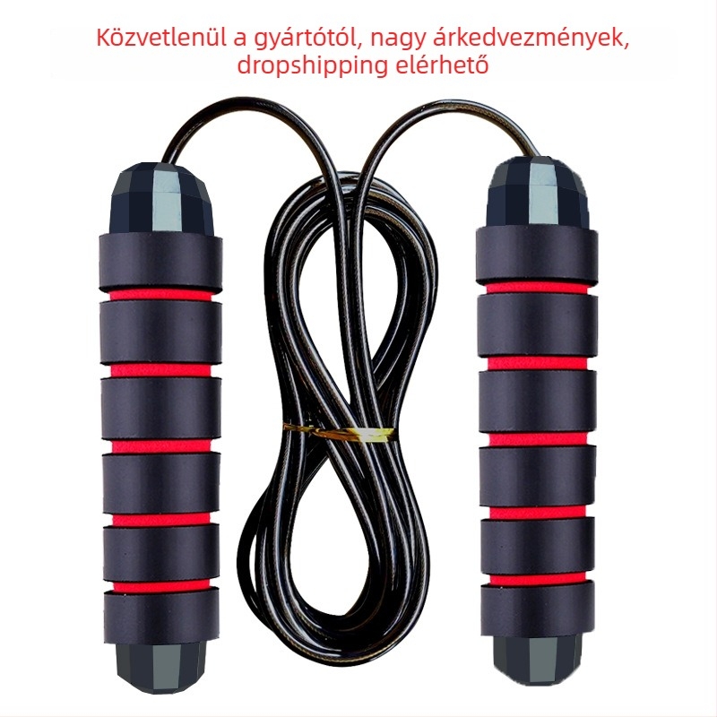 Fém ugrókötél súlytömb - Edzéshez, acélhuzalos, 0,1 kg