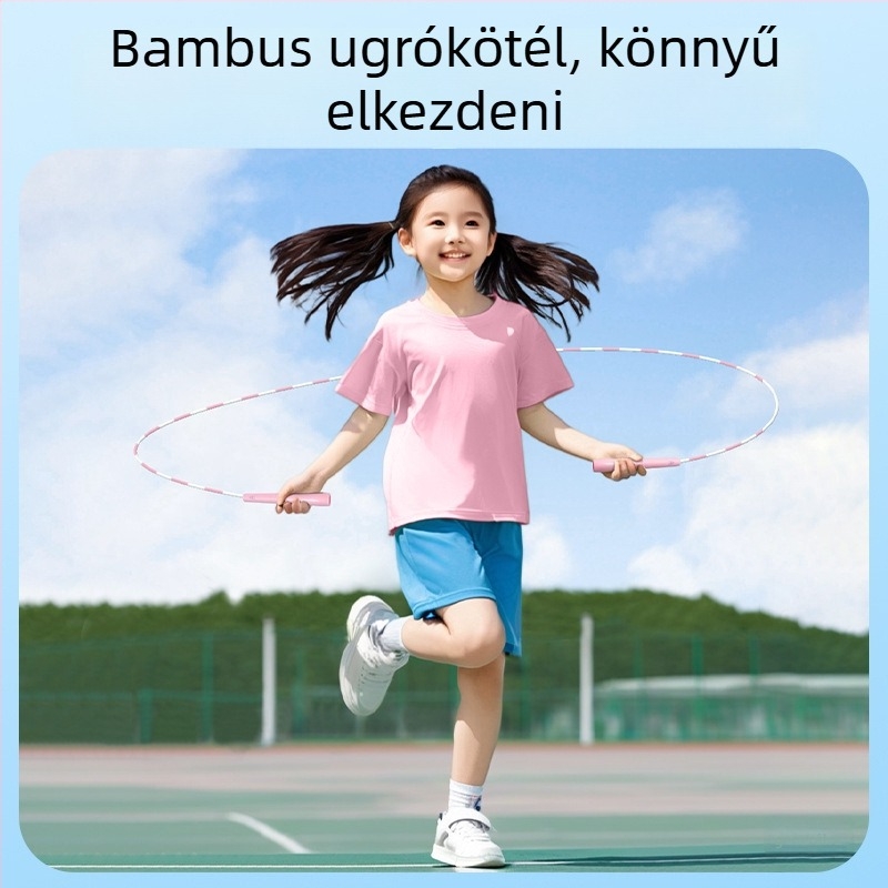 Effective ugrókötél PVC, állítható hosszúságú 2,4–2,6 m, kezdőknek, fitnesz edzéshez