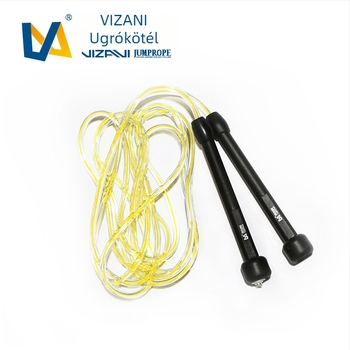PVC kétszínű vékony fogantyús ugrókötél gyerekeknek – edzés és sport