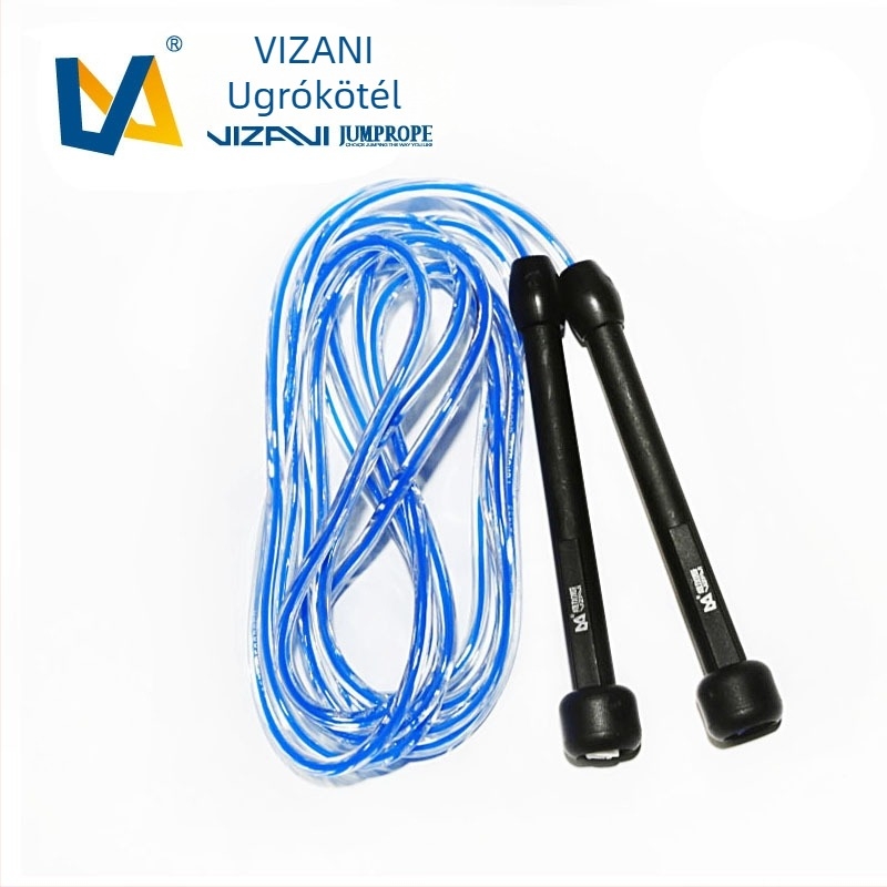 PVC kétszínű vékony fogantyús ugrókötél gyerekeknek – edzés és sport