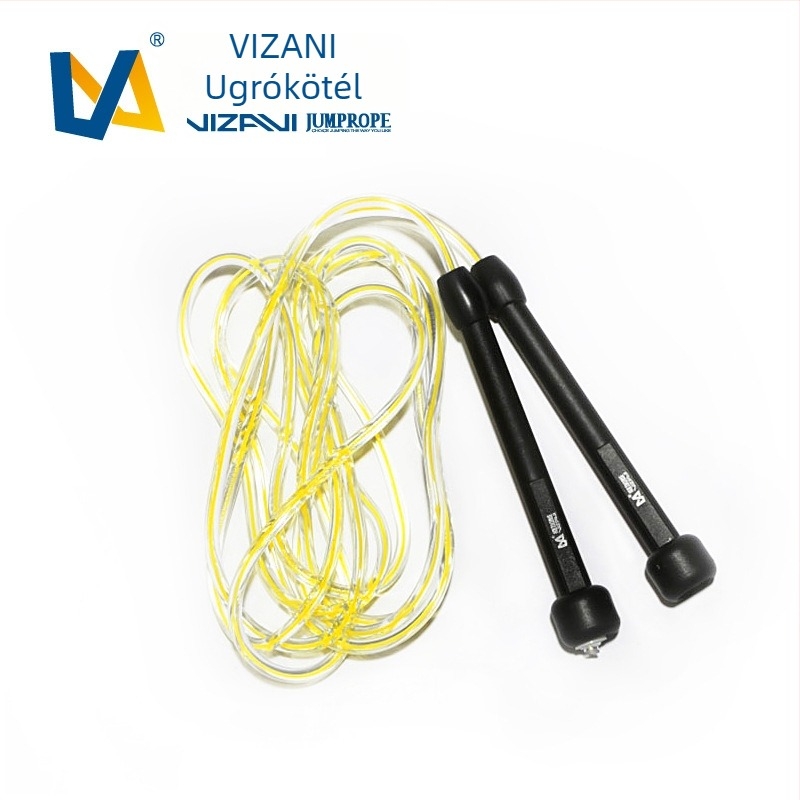 PVC kétszínű vékony fogantyús ugrókötél gyerekeknek – edzés és sport