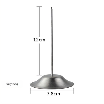 Rozsdamentes acél számla behelyező, modell egy dugóval, modern minimalist stílus, konyha és éttermi használatra