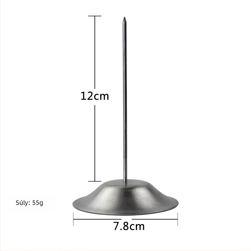 Rozsdamentes acél számla behelyező, modell egy dugóval, modern minimalist stílus, konyha és éttermi használatra