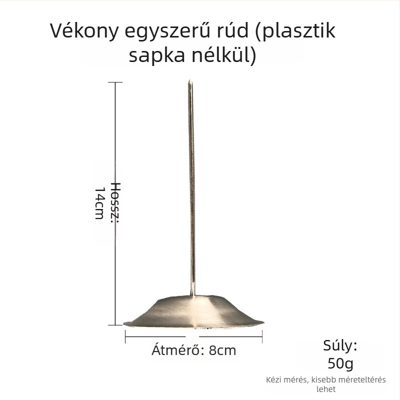 Rozsdamentes acél számla behelyező, modell egy dugóval, modern minimalist stílus, konyha és éttermi használatra