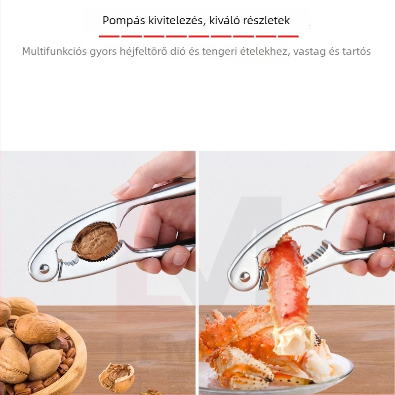 Multifunkcionális diócsipesz vastagított kivitelben, cink ötvözet, Yongkang eredetű, 2018-as piacra kerülés, feldolgozás testreszabása és logónyomtatás elérhető