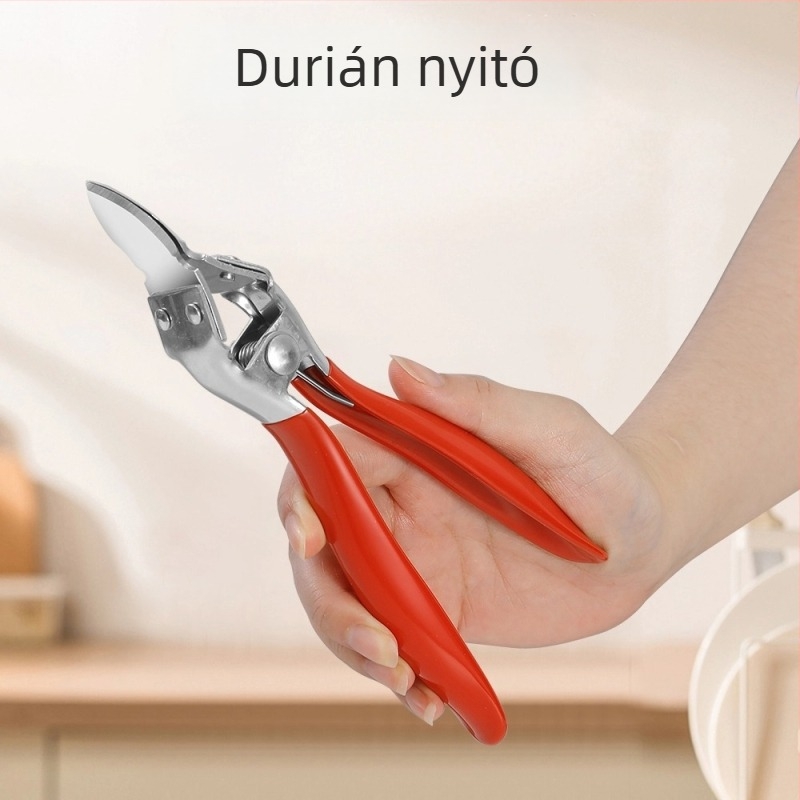 Rozsdamentes acél durian nyitó és héjleválasztó eszköz, pulpát kinyerő