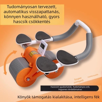 Összecsukható haskerék – otthoni, irodai és kültéri használatra, súly 1.555 kg, modell: Abdominal wheel