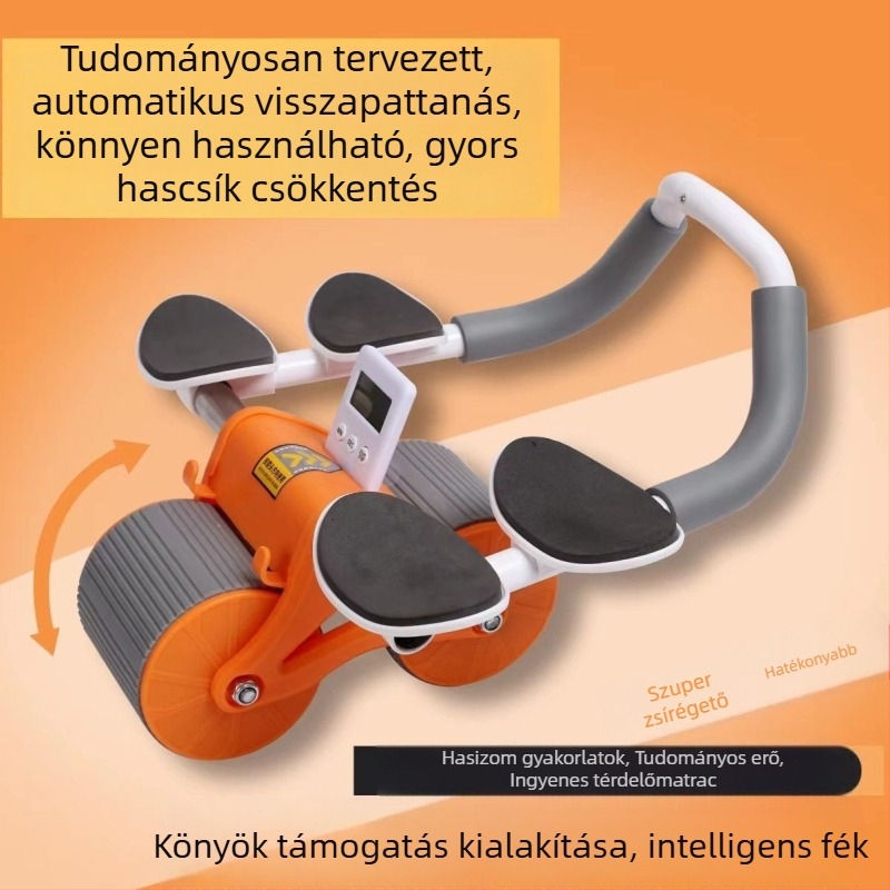 Összecsukható haskerék – otthoni, irodai és kültéri használatra, súly 1.555 kg, modell: Abdominal wheel