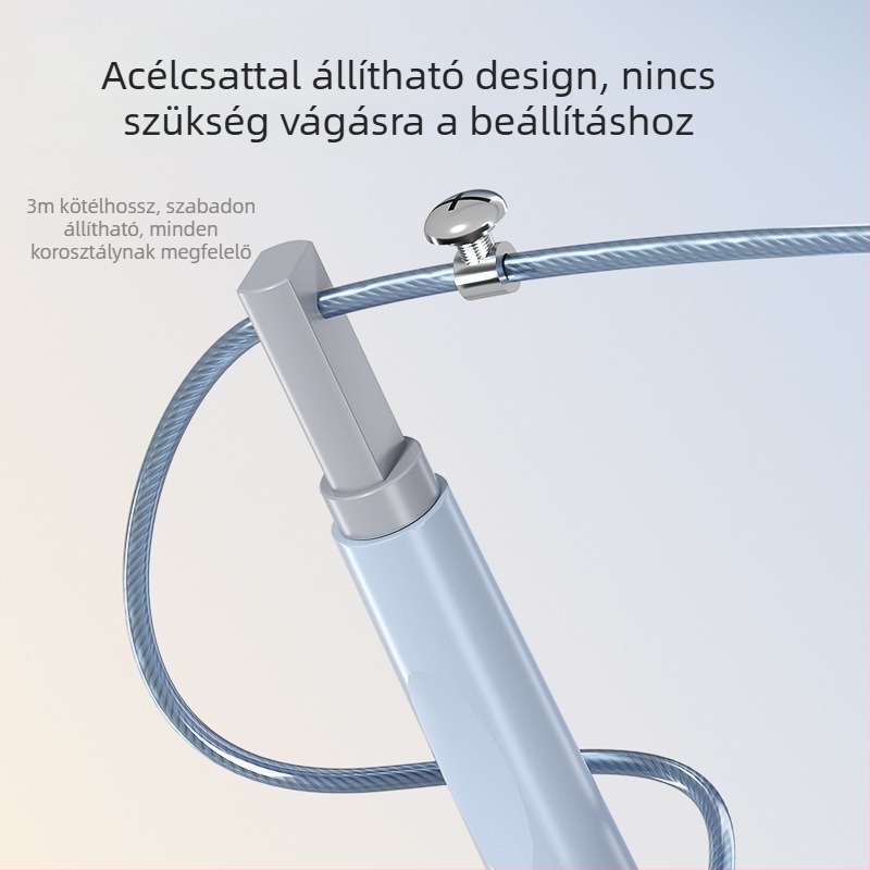 PVC ugrókötél edzéshez – 3 specifikáció, fitness eszköz és testformázás, privát címke elérhető
