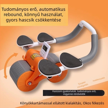 Hasizom görgő – összecsukható; Modell ZR-818; Tömeg 1,2 kg; alkalmas irodai, kültéri és otthoni használatra