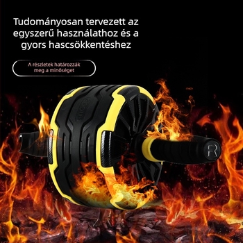 TZAK Hasizom görgő, Modell A32O, Tömeg 2,3 kg, Méretek 420×245×245 mm, Összecsukható