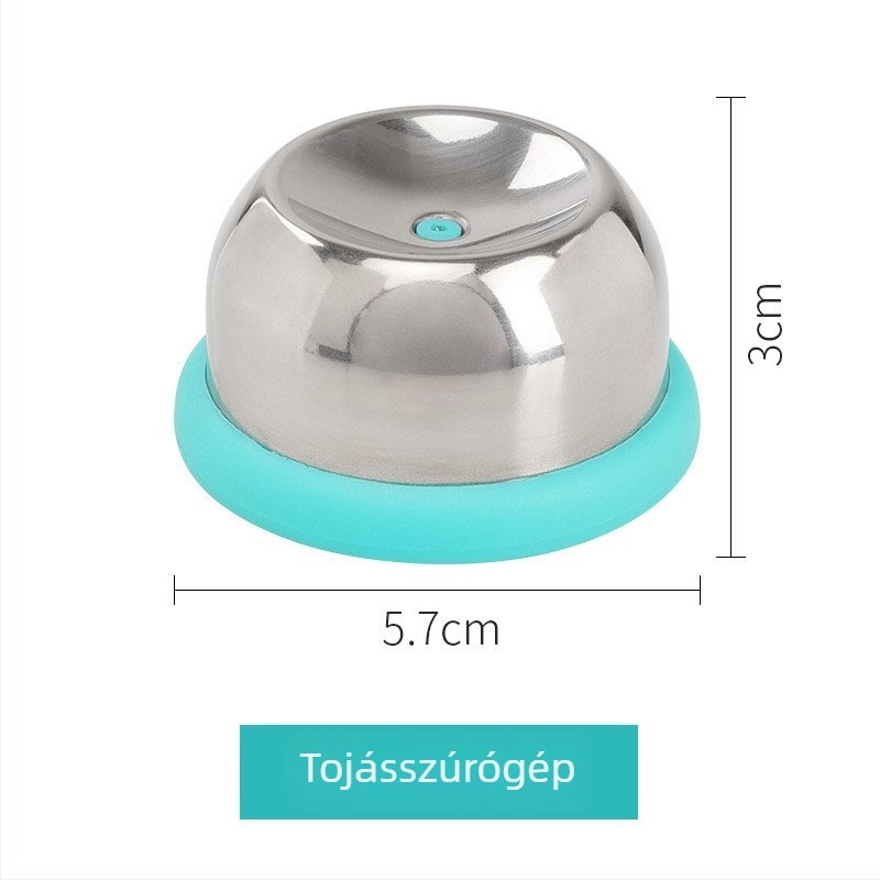 Tojáslyukasztó háztartási használatra – 304 rozsdamentes acél + PP, megakadályozza a főtt tojás repedését