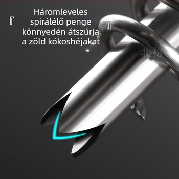 Kókusznyíló eszköz — gyümölcs szeparáló, rozsdamentes acél, modern minimalista stílus, 2014 téli bevezetés