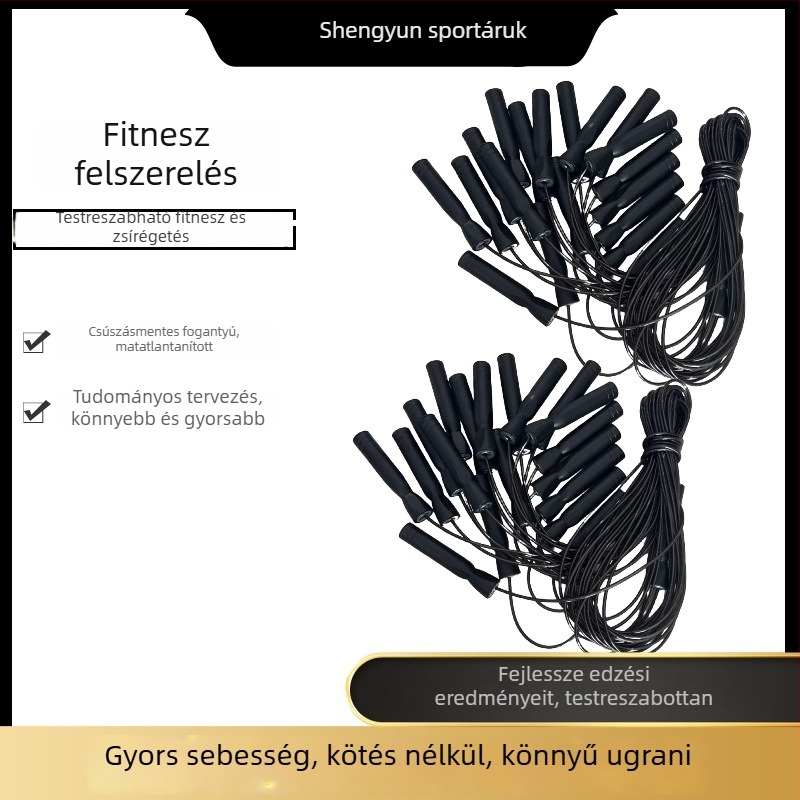 Testreszabható PVC ugrókötél futáshoz és edzéshez