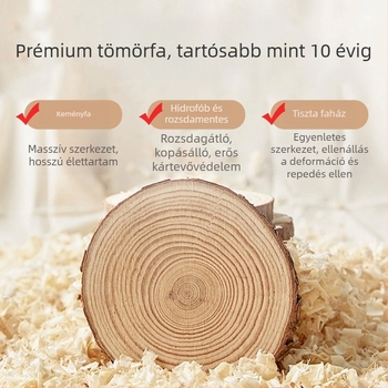 Shangyi Nagy csavaró korong otthoni edzéshez – tömörfa egyensúlyozó deszka