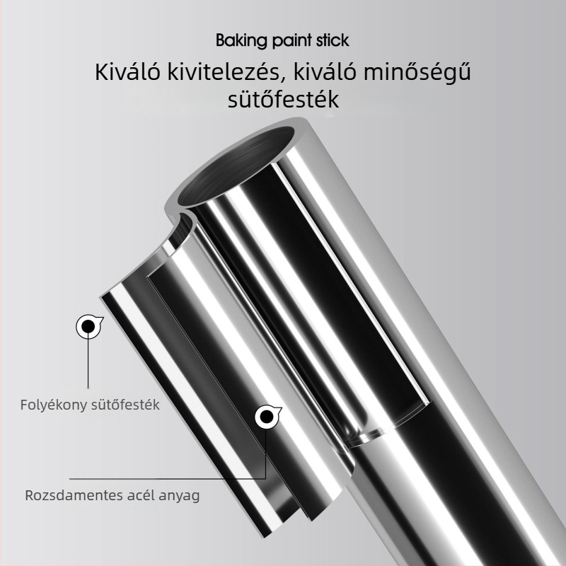 Csavarás nélküli teleszkópos zuhanyfüggönyrúd, görbe L- és U-alakú, vízálló fürdőszobai válaszfal
