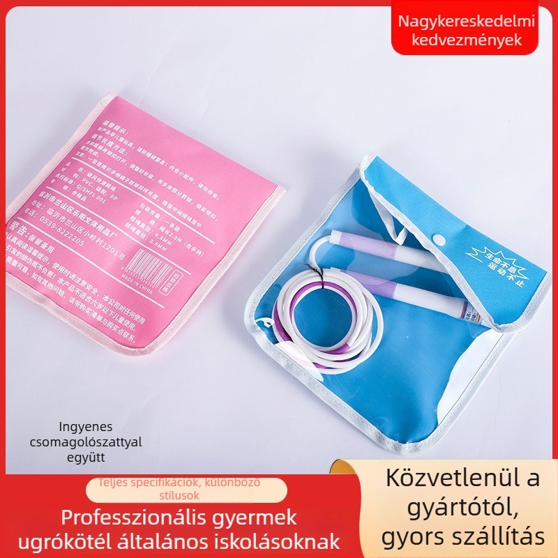 Professzionális ugrókötél tanulók számára – PVC, homok stílus, termékkód 0041, edzéshez és sporthoz, csak felnőtt használat