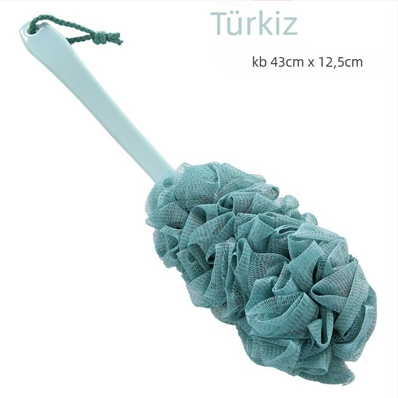 Fürdőszobai kefé – PE anyag, univerzális használat, kompatibilis Bath Ball, Bath Scrub és Bath Flower; egyedi feldolgozás elérhető.