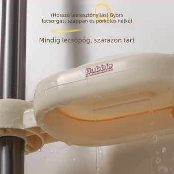 Fali műanyag szappantartó, többfunkciós, Xingyang márka, 120 darabos csomag