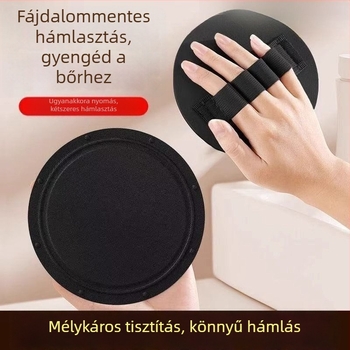 Kerek fürdőszobai tisztító, gumi és műanyagból, általános használatra, 1 db