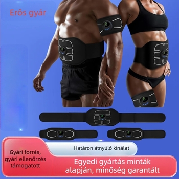 Derék- és hasizom stimulátor, hasizom-edzésre szolgáló fitnesz eszköz, masszázs impulzusöv