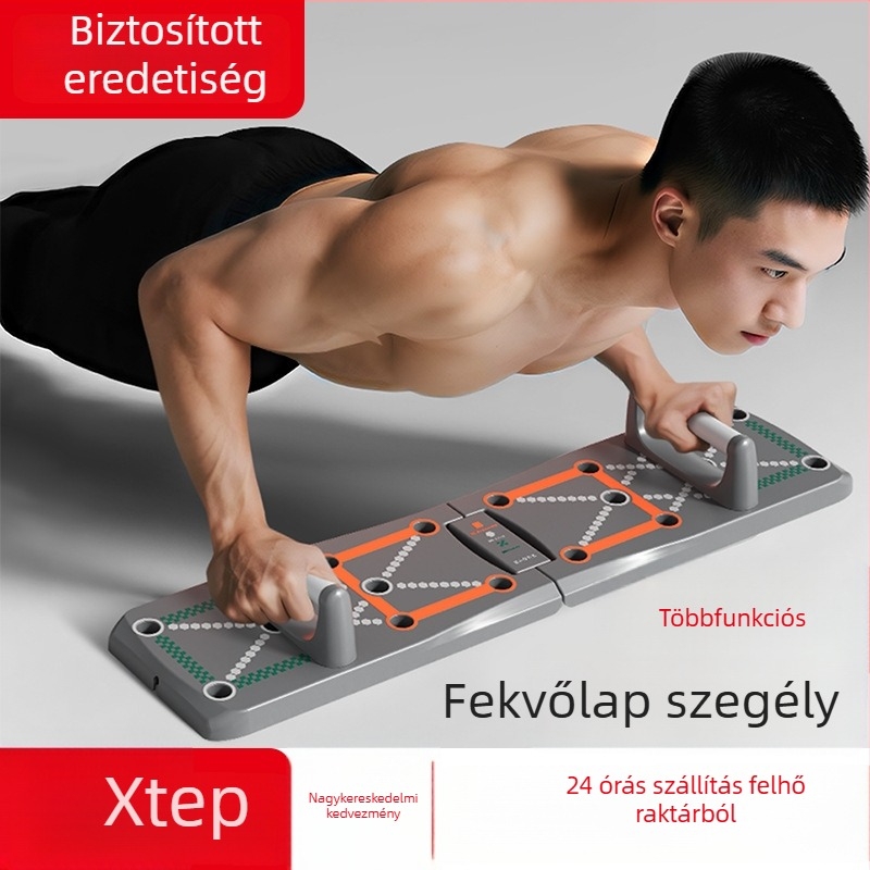 Xtep összecsukható fekvőtámasz tábla – edzőeszköz fitneszhez és bodybuildinghoz