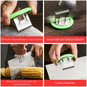 Konyhai kés hátvéd, rozsdamentes acél, segéd a csont- és csirkemetszéshez, új kínai stílus