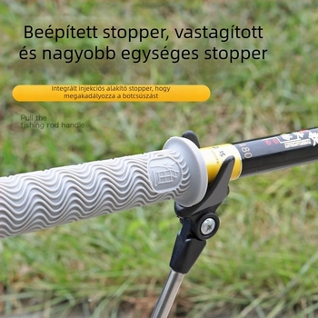 Horgászbot fogóvédő markolat – gumi, meghosszabbított és vastagított, csúszásmentes, izzadságot szívó szalag