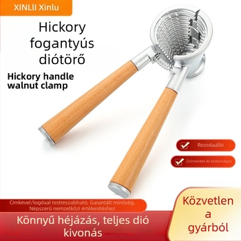 Multifunkcionális diótörő cinkötvözetből, kettős állú diótörő eszköz, származás: Jinhua, 2021 tavasza, testreszabás elérhető, logó gravírozás