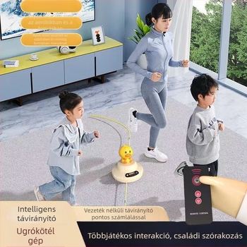 Mechanikus számolású ugrókötélgép – intelligens automatikus számolás, ABS anyag, többfős interaktivitás