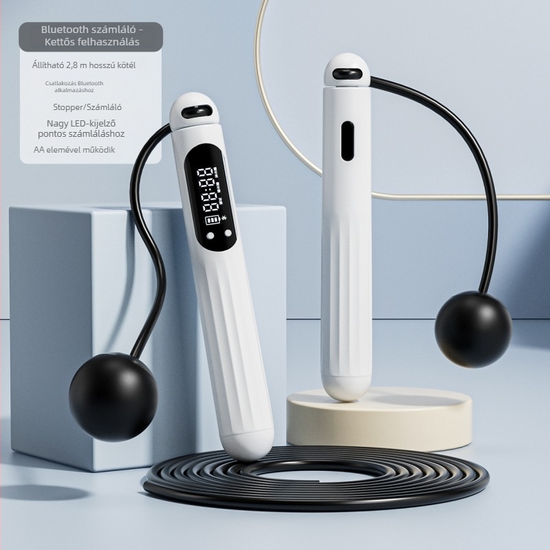 Okos Bluetooth ugrókötél gyerekeknek (általános iskola) – ABS anyag, számláló funkció, Bluetooth modell