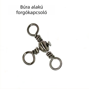 Zhongtong háromágú forgó csatlakozó nyolc gyűrűvel, szénacél