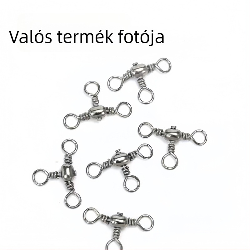 Zhongtong háromágú forgó csatlakozó nyolc gyűrűvel, szénacél