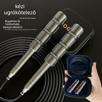 MOGOLD teleszkópos ugró kötél, PVC, 3 m hosszú, edzéshez és versenyekhez