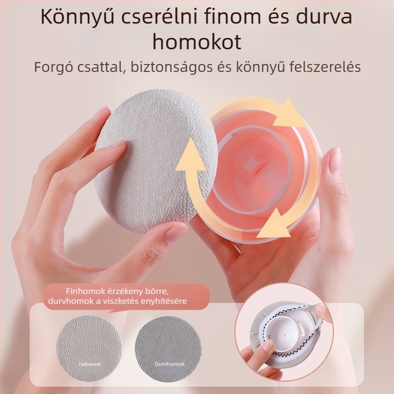 Haiying Kézben fogható fürdő- és masszázs kefe, PP anyag, univerzális használat, Dobozban 60 db