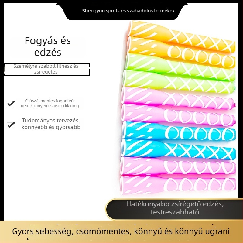 Ugrókötél – PVC anyag, testreszabható, Holy luck márka, alkalmas fitnessre és testépítésre